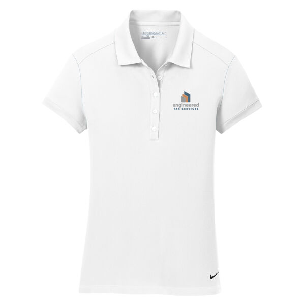   - Ladies Dri FIT Solid Icon Pique Modern Fit Polo Thumbnail